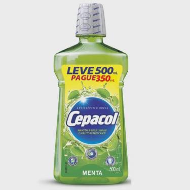Imagem de Enxaguatório bucal cepacol menta leve 500ML pague 350ML