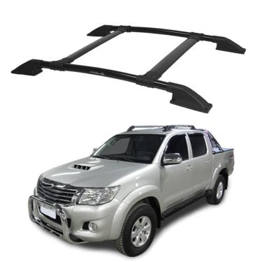 Imagem de Bagageiro Hilux 2005 2006 2007 2008 2009 a 2015 Preto Colada