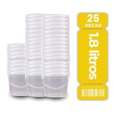 Imagem de Comprar Balde De Plástico Para Armazenar Produtos 25 Pçs