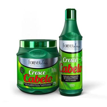 Imagem de Kit Cresce Cabelo Crescimento Acelerado Profissional Forever Liss