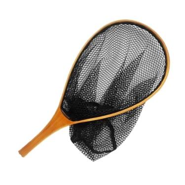 Imagem de Dynwave Rede de pesca com mosca líquida de peixe triangular da mão Liberando rede de pesca rede rede de pesca para esportes ao ar livre de passeio de água