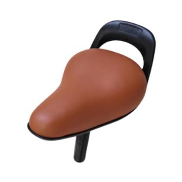 Imagem de simhoa Crianças Balanço de bicicleta sela, almofada de assento, impermeável, sela de bicicleta de bicicleta infantil de bicicleta, Marrom