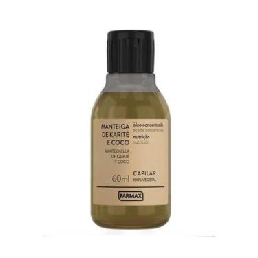 Imagem de ÓLEO VEGETAL CONCENTRADO DE MANTEIGA DE KARITE E COCO 60 ml CAPILAR - 