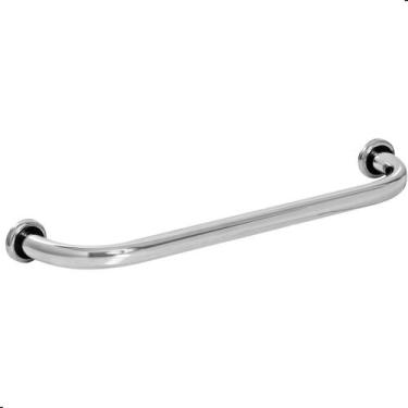 Imagem de Barra De Apoio Cromada Para Idosos 60cm - STEELDECOR