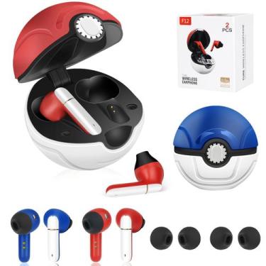 Imagem de Pacote de 2 fones de ouvido sem fio FEFURS para crianças com microfone