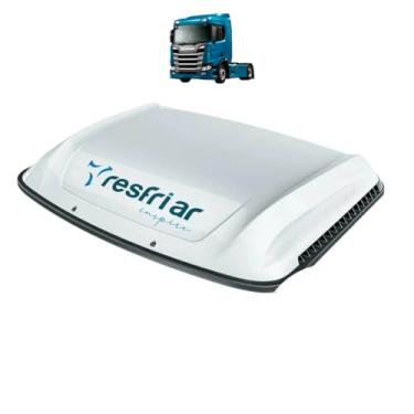 Imagem de Climatizador de Ar Caminhão Série 8 com Controle e App Branco Scania NTG 24v - Resfriar