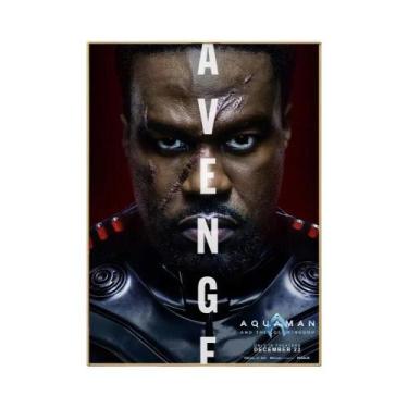 Imagem de Pôster Adesivo de Parede Aquaman e o Reino Perdido - Decoração Vintage