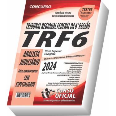 Imagem de Apostila Trf 6 - Analista Judiciário - Sem Especialidade - Curso ofici