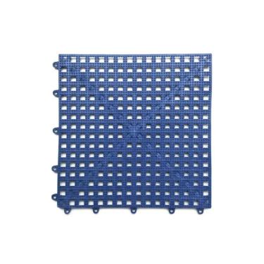 Imagem de Piso Modular Acqua Kap 30cm x 30cm Kit com 6 Peças Azul Kapazi