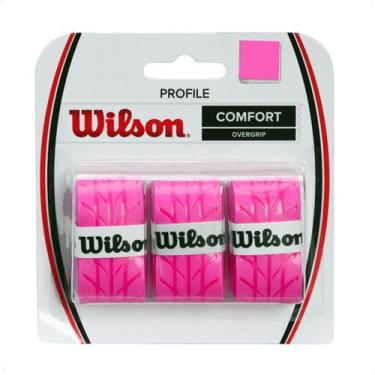 Imagem de Overgrip Wilson Profile Rosa (Pack com 3 un.)