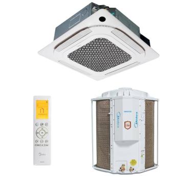 Imagem de Ar Condicionado Split Cassete 4 Vias Inverter Midea 36000 BTUs Frio 38CCVD36515MM - 220V