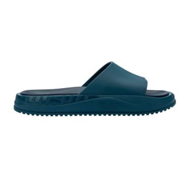 Imagem de Melissa Beach Slide Bold Ad Chinelo Feminino 36883 (Azul Médio, BR, Adulto, Numérico, 39)