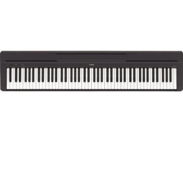 Imagem de Piano Digital Yamaha P-45B 88 Teclas 10 Sons 64 Notas Polifonia Preto