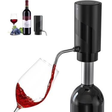Imagem de Aerador elétrico de vinho Decanter Dispensador de vinho USB recarregáv