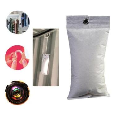 Imagem de Silica Gel Desumidificado Branco Antimofo Armário Gaveta 1Kg - NoBrand