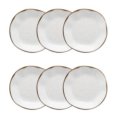 Imagem de Conjunto De Pratos Fundos 06 Peças Ryo Maresia Oxford