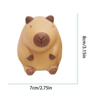 Imagem de Brinquedo Capivara Squishy Antiestresse Puxa e Estica - Smactudo