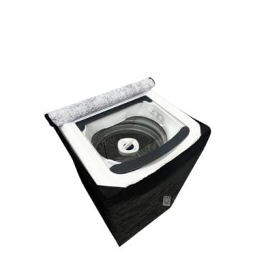 Imagem de CAPA PARA LAVADORA SAMSUNG 14KG WA14CG IMPERMEÁVEL FLEX (Preto)