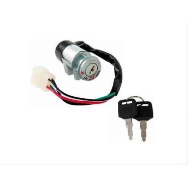 Imagem de Chave Interruptor De Ignição Moto Shineray Phoenix 50 2012 - JUNKUN