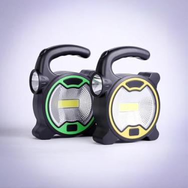 Imagem de Lanterna Farol Holofote Led Cob Recarregável USB Camping(STO2516)