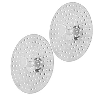 Imagem de Fydun Pressão de café de 2pcs, Acessórios de Cafeteira Mocha Aço de Aço Inoxidável Tela de Filtro de Reutilização de Filtro de de Inoxidável Comprimidos de pó Pressionado Mocha Em pó de de (2 pessoas)