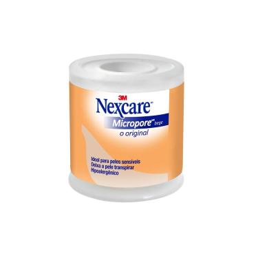 Imagem de Fita Micropore Nexcare Bege 50mm X 4,5m 1 Unidade
