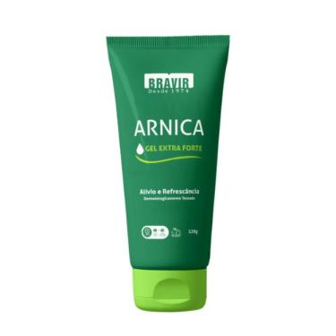 Imagem de Gel Relaxante Para Massagem Bravir Arnica 120g