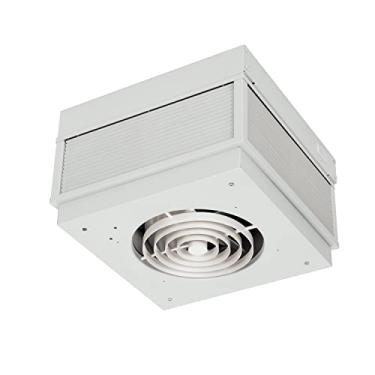 Imagem de TPI Y3473A1 3470 Series Aquecedor de teto montado em superfície forçada com ventilador comercial, trifásico, 3KW, branco