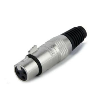 Imagem de Kit 40 Plug Hjh Xlr Canon Femea Hx084