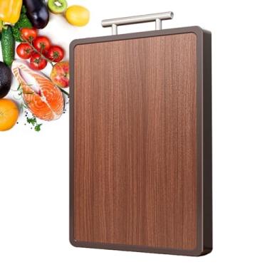 Imagem de Tábua de corte de carne | Tábua de corte de bife dupla face antiderrapante - Acessórios de cozinha para vegetais comerciais, pastelaria, sushi, restaurante, piquenique, churrasco ao ar livre