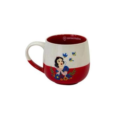 Imagem de Caneca Xicara Princesas Classicos Disney Maggie Bela Cinderela Branca 