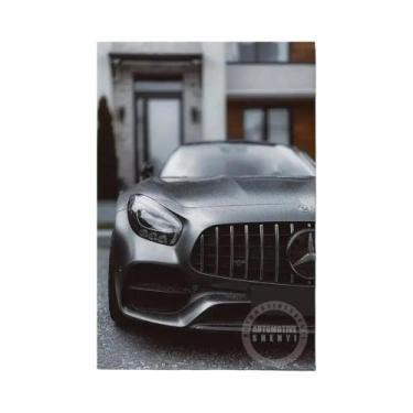 Imagem de Preto Estilo Industrial Hd Poster Impressão Carro De Luxo Arte Da Pare