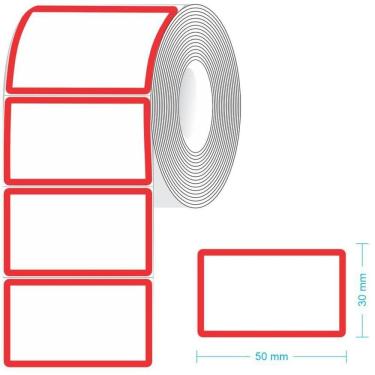 Imagem de Etiqueta Para Preço Tr-5 50x30mm C/600 Etiquetas - Grespan