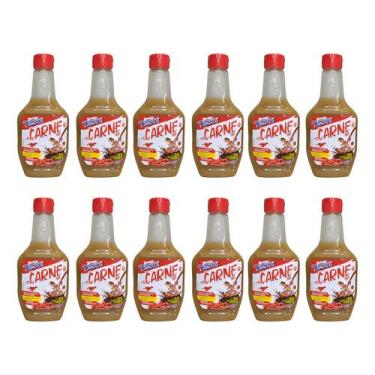 Imagem de 12un Molhos Para Ração De Cachorro Petiscos Sabor Carne 250g - Ipet Ta