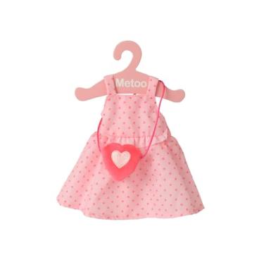 Imagem de Metoo, Roupa de Boneca Metoo Vestido Corações Com Cabide