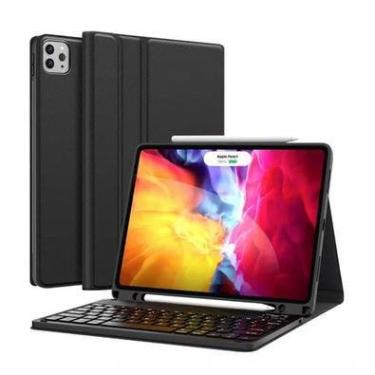 Imagem de Case Imã + Teclado Abnt2 Para Ipad Air 4 / Air 5 + Película