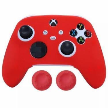 Imagem de Capa Capinha Case Skin Para Controle De Xbox Series S X - Vermelho