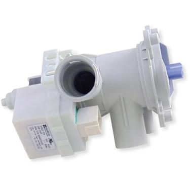 Imagem de Conjunto de bomba de drenagem de arruela 00145753, substituição original do OEM, substitui 00144844 e 00144977, para máquinas de lavar