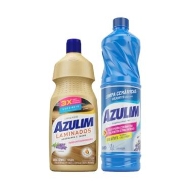 Imagem de Limpa Cerâmicas Lavanda (1L) e Limpa Laminados (750ml) | Kit de Limpeza Profissional para Pisos