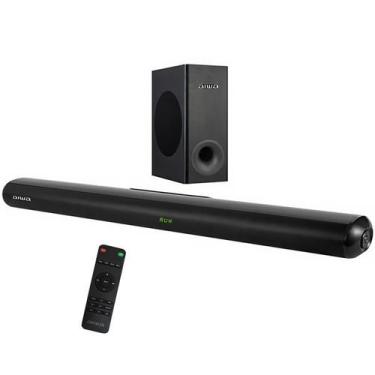 Imagem de Soundbar AIWA 2.1 de 120 Watts RMS com Bluetooth HDMI e USB Bivolt Pre