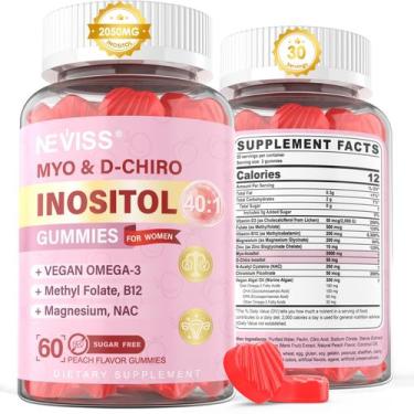 Imagem de Suplemento Gomas de Mio-Inositol e D-Chiro Inositol NEVISS