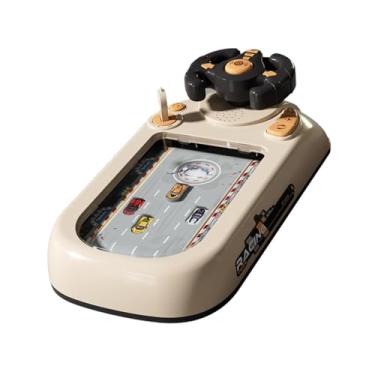 Imagem de Milageto Carro de corrida volante brinquedo simulador de condução brinquedo musical carro de corrida jogo controlador de condução simulado para crianças