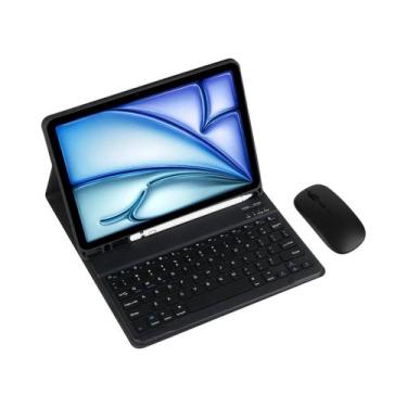 Imagem de Capa Com Teclado Para Samsung Galaxy Tab S9 FE SM-X510/X516B De 10,9 P