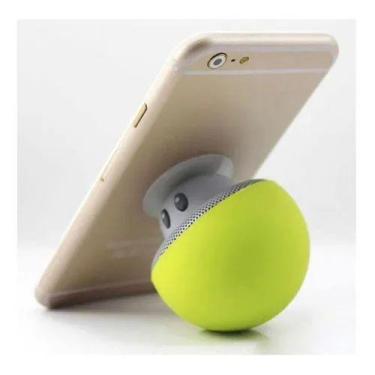 Imagem de Caixa de Som Cogumelo Celular Com Ventosa - MARKELK