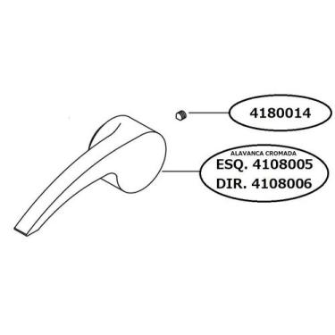 Imagem de Parafuso 5 mm FIXAÇÃO DA ALAVANCA TORNEIRA E MIST. Deca Fast e Outros 