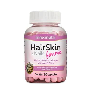 Imagem de HairSkin Femme 90 Cápsulas - MaxiNutri - 491