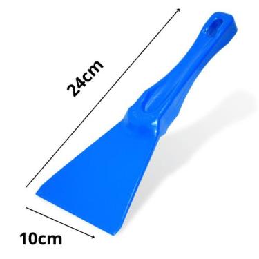 Imagem de Espatula uso geral 100mm azul maxi tech bralimpia multiuso, ESP100AZ E