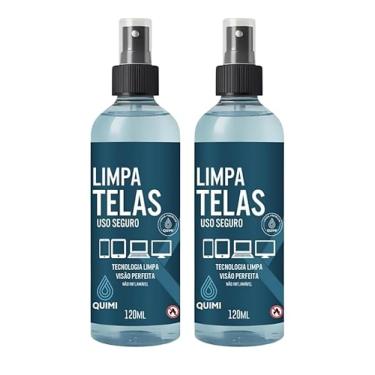Imagem de Kit 2 Limpa Telas 120ml | Limpeza de Eletrônicos, Celulares, Notebook, Lentes e Superfícies
