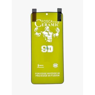 Imagem de Compatível com Moto Edge 60 Pro - Película Fosca de Ceramica Gel 9d Protecao de Tela anti-riscos queda choque Full Cover
