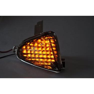 Imagem de TOPZONE Compatível com Suzuki 2008-2009 GSX-R600/750; GSX-R1000 2007-2008; Lâmpada Idicadora Traseira, Pisca-pisca (lâmpadas LED instaladas, cor clara)